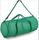 Sports Mesh Duffle Bag  Green  15  X 36 