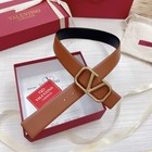 Valen Tino Women s Belt With Double-sided Belt Brown black Width 4cm Without Box