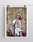 Yes Rick Wakeman Poster  Rick Of Yes Tribute Pop Art Print Free Shipping Us