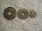 Ancient Chinese Bronze Coins  Lot Of 3 Each Different