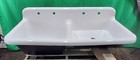 Kitchen Sink Vintage Cast Iron Professionally Refinished Laundry Room Farm House