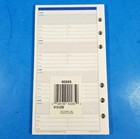 Day Runner Telephone Address Refill Pages 30 Pages 6 Ring Planner 3-3 4 X 6-3 4