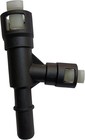 2 Pcs Black Heater Hose T Connector 15055342 15055343  black 