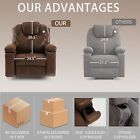 Extra-wide Massage Power Lift Recliner Overstuffed Single Sofa Elderly