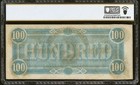 Pcgs 62  T-65 1864 Confederate States  100 Civil War Obsolete Banknote Currency