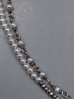 Peyote Bird Sundance Catalog Sterling Silver Pearl Toggle Bracelet 7 4 