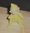 Pixie Elf Figurine Sitting Vintage Christmas Decor Ceramic 2 x2  Free Ship