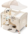 4 In 1 Baby Bassinet Bedside Crib With One-hand Setup   Waterproof Mattress