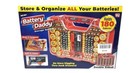 Battery Daddy Battery Organizer Storage Case With Tester -protects 180 Batteries
