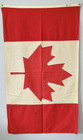 Vtg Mid-century Annin Defiance Large Canada Flag 100  Cotton Textile Art 3x5 