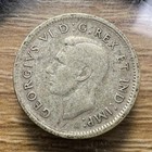 1943 Canada Ten Cents - Actual Silver Coin Shown - Free Shipping Inv 129