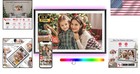 Elegant 15 6  Touchscreen Digital Frame With Auto-rotate   Ambient Led Lighting