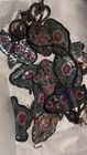 Rare 19thc Antique Canton Enamel Chime Components - Luthier   Restorer   s Lot