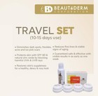Beautederm Travel Beauty Set  good For 10-15 Days 