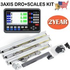 Toauto 3 Axis Dro   3pc Linear Scales Lcd Digital Readout Kit For Bridgeport us