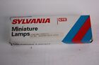 Vintage Nos Sylvania Miniature Lamp Bulbs No 67 Ten Count