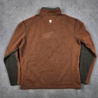 Kuhl Revel 1 4 Zip Sweater Mens Xl Brown Fleece Pullover