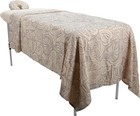 Forpro Premium Designer Flannel 3-piece Massage Sheet Set  Island Tranquility 