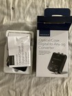Insignia Ns-hz313 Optical coax Digital-to-analog Tv Converter With Cables   Box