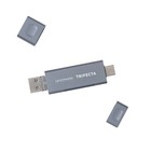 Promaster Trifecta Uhs-i Card Reader Sd   Micro Sd Usb-a  Usb-c   Micro-b  72409