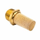 3 Pcs Pneumatic Brass Exhaust Muffler Filter1 2  Male Hex Sintered Silencer