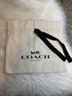 Coach Drawstring Dust Bag Gift Bag Storage Cover Bag 12    X 8    New