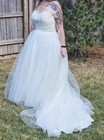 Alfred Angelo Disney Princess Cinderella  Ivory Wedding Dress Size 16