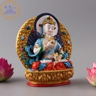 Vajrasattva Tibetan Esoteric Buddhism Resin Painted Buddha Statue Ornament 