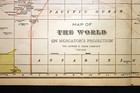 1921 Map Of The World On Mercator s Projection Color 17    X 29   