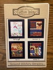 Pattern Wool Felt Rabbit Basket Of Tulips Spring Quilt Stitchery New Cotton Way