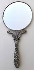 Vintage Godinger Silver Plated Folding Easel Vanity Mirror One Side Magnifier