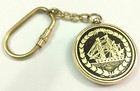 50 Year Perpetual Calendar Key Chain Antique Brass Nautical Vintage Style Gifts 