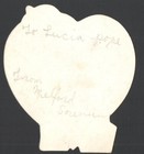 50 s Valentine s Card Cute Kid W basket Honest Engine  I Want You For My Valenti