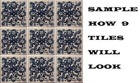  c039 Mexican Ceramic Handmade Talavera Tile Sets