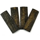 2x Deer Antler Knife Handle Scales Diy Material Slabs Pom Resin Sword Making Us