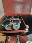 Complete Portable Luxury Briefcase Travel Bar Set