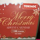 Tokmoc Merry Christmas Advent Calendar 1188 Pcs  No 70002