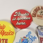 Vtg Lot Beer Budweiser Schlitz Red Coors Zima Miller Advertising Pinback Button
