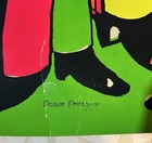 Vintage Original 1968 Beatles Love Is All You Need Blacklight Poster Beatles