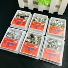 100 Pcs Dental Sectional Contoured Metal Matrices Refill Matrix Band 35um Tor Vm