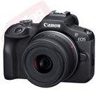 Canon Eos R100 Mirrorless Camera Black   3 Lens Kit 18-45mm   32gb  Flash   More