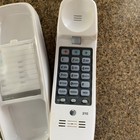 Vintage At t Trimline 210 Corded Home Phone Push Button Beige white Telephone