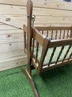 Vintage Rocking Cradle Amish