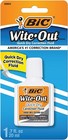 Bic Wite-out Quick Dry Correction Fluid 20 Ml 1 Pack New Free Shipping Easy Use
