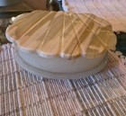 Vintage Clam Shell Shaped Onyx Alabaster Marble Trinket Jewelry Box Hinged Lid