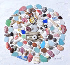 Genuine Surf Tumbled Sea Glass    Okinawa  Shell Mix  From Japan  Tiny To Small