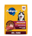  2 Pack  Pedigree High Protein Adult Dry Dog Food  Beef And Lamb Flavor  30 Lb