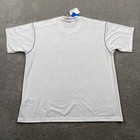 Adidas Real Madrid Cf Retro Jersey White Purple Soccerjersey Shirt Men s L