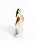 Vintage Porcelain Brown Horse Figurine Black Mane On Base 3 Inch Tall Japan