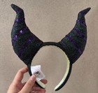 Disney 2023 Halloween Maleficent Ear Headband Gift New